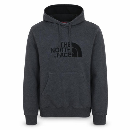 The North Face Mens Grey Pullover Hoodie S Regular Fit Outdoor Fleece