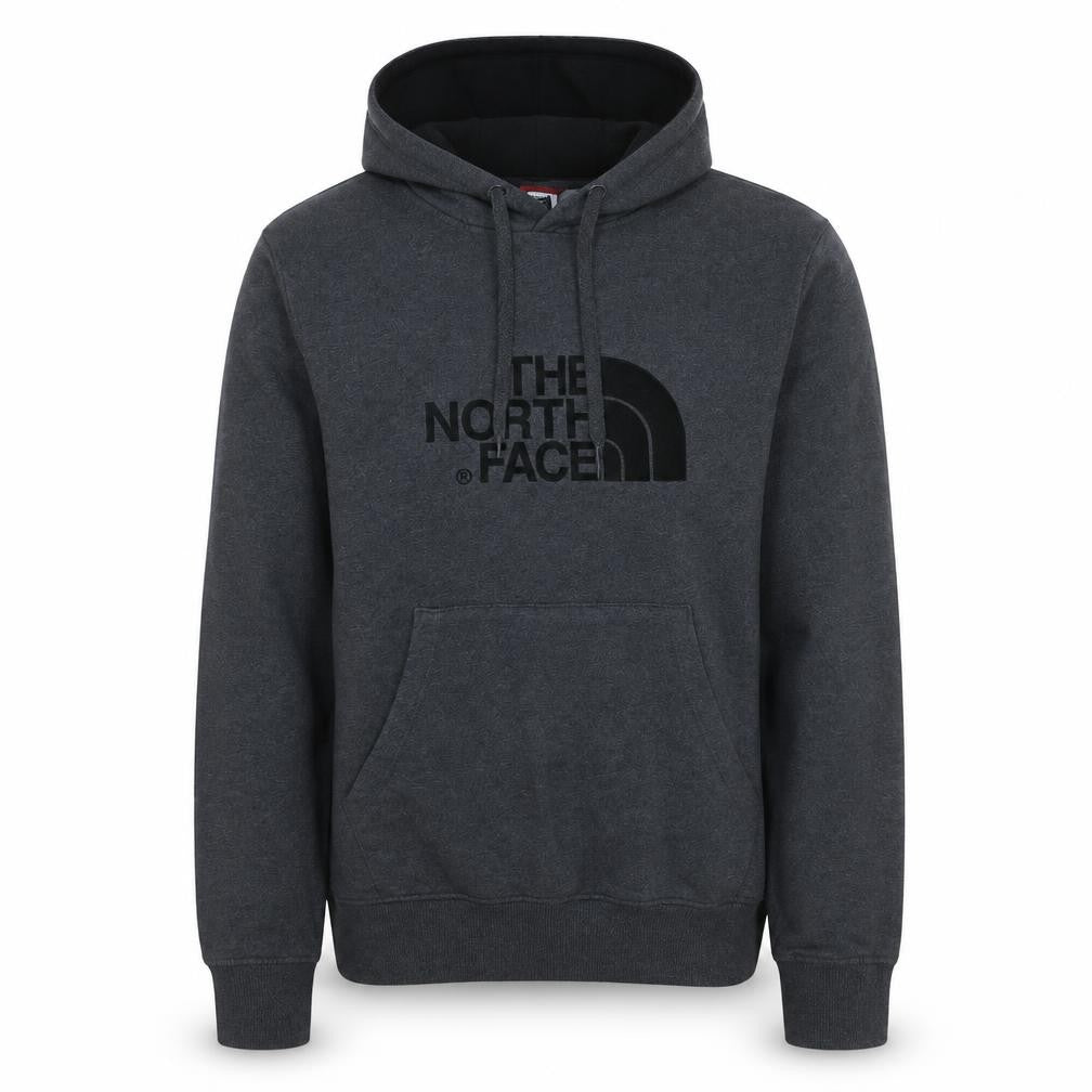 The North Face Mens Grey Pullover Hoodie S Regular Fit Outdoor Fleece