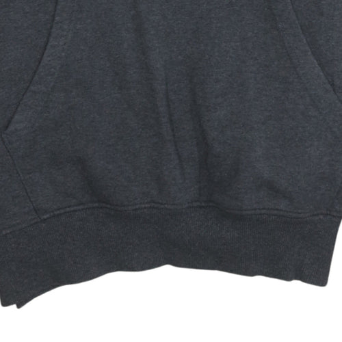 The North Face Mens Grey Pullover Hoodie S Regular Fit Outdoor Fleece
