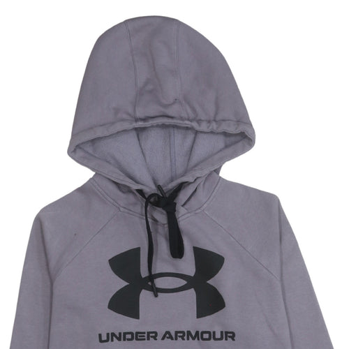 Under Armour Men’s Grey Pullover Hoodie Small Relaxed Fit Sportswear