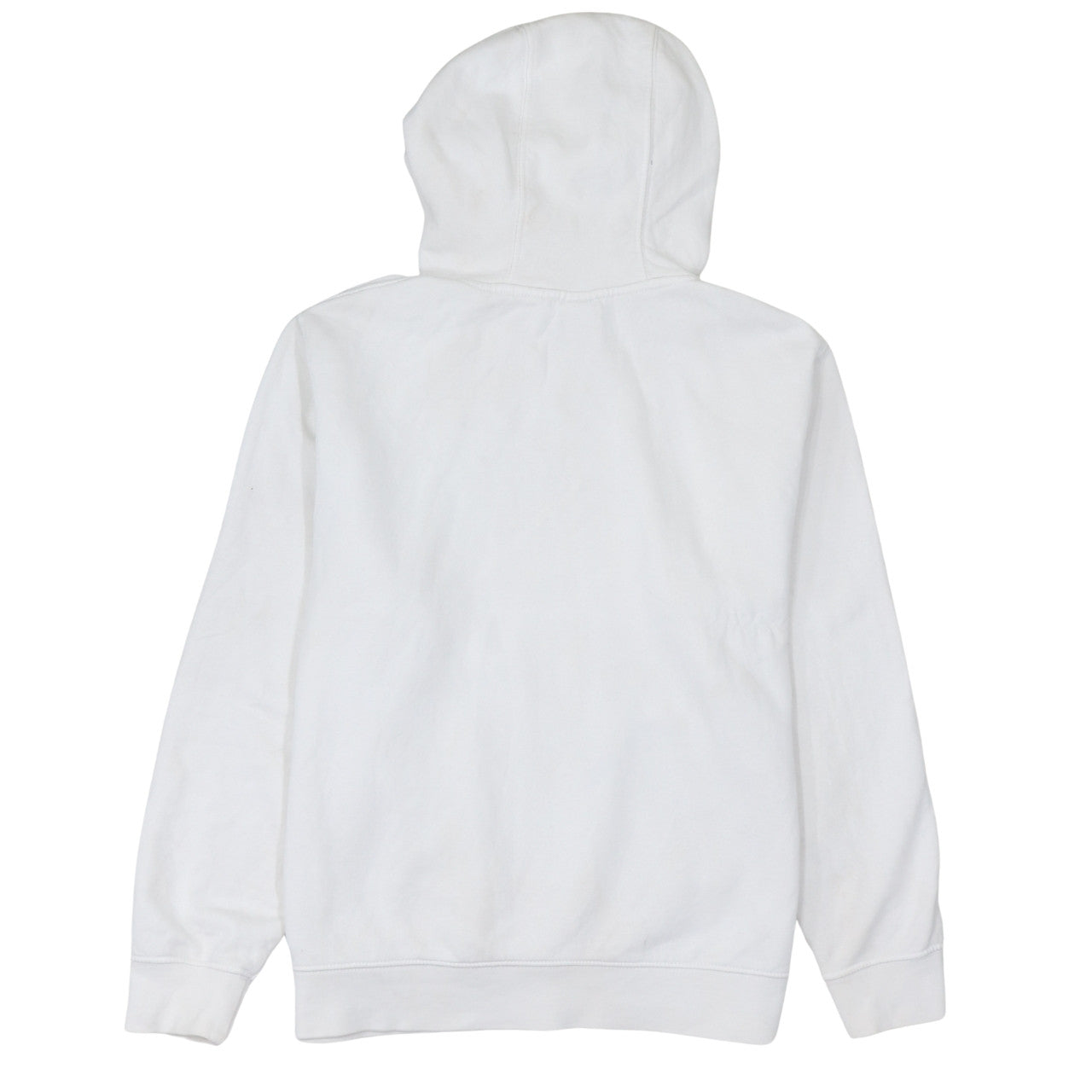 Nike Men's White Pullover Hoodie M Sports Graphic Fleece