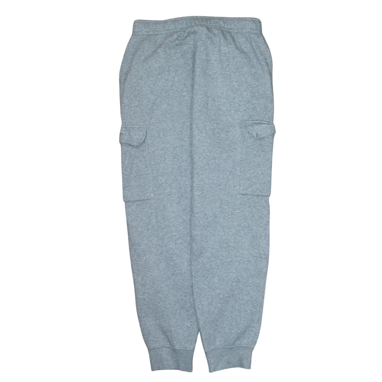 Nike Men's Grey Jogger Fleece Cargo Sweatpants Size S