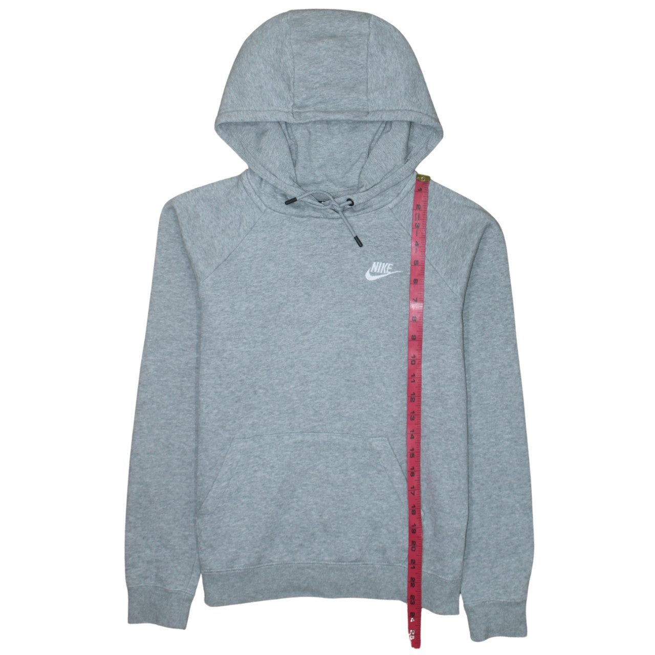 Nike Men’s Grey Pullover Hoodie XS Lightweight Fleece Sweatshirt