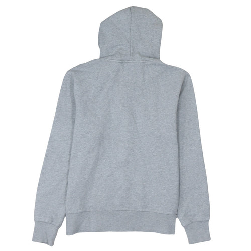 Nike Men's Grey Full Zip Hoodie L Sportswear Cotton Blend