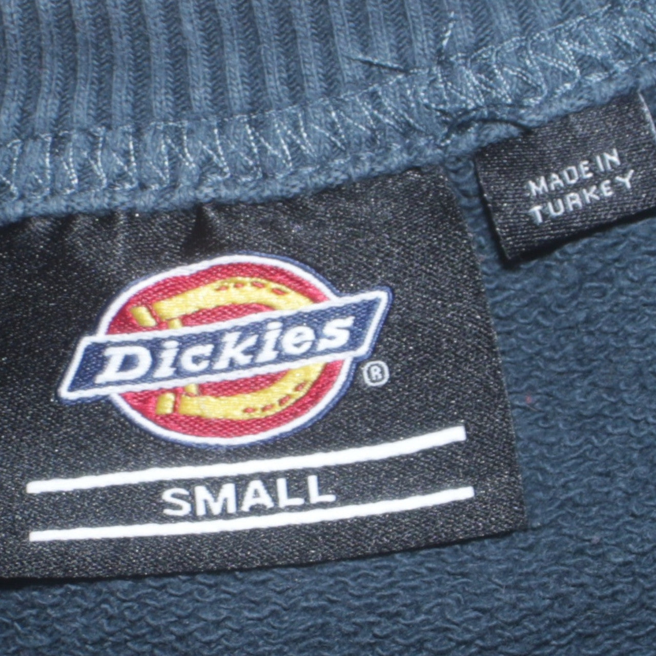 Dickies Men’s Blue Small Crew Neck Pullover Sweatshirt