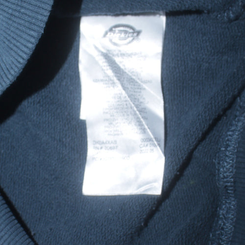 Dickies Men’s Blue Small Crew Neck Pullover Sweatshirt
