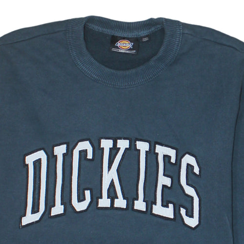 Dickies Men’s Blue Small Crew Neck Pullover Sweatshirt