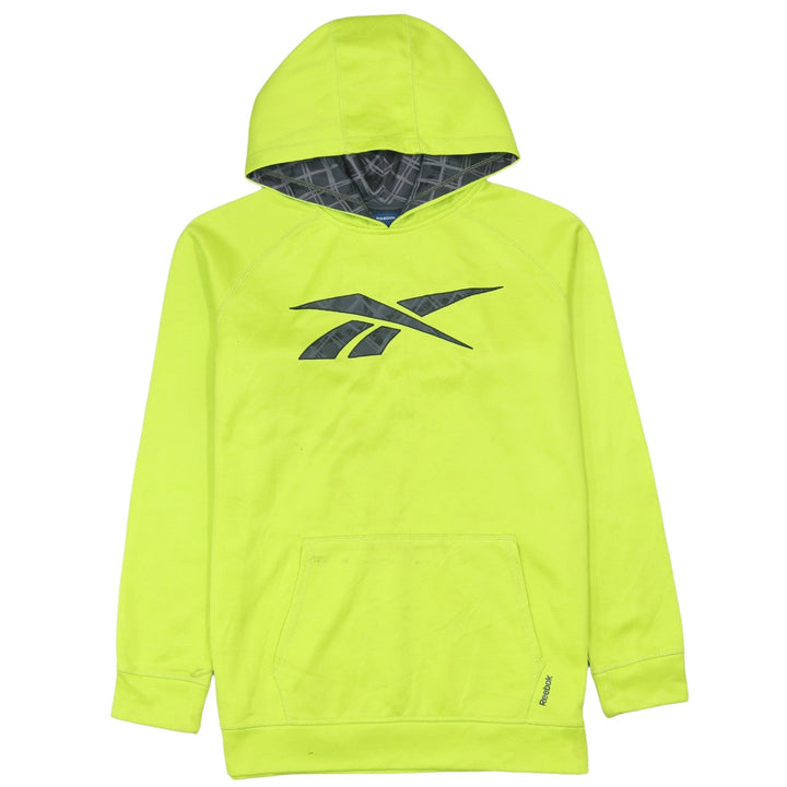 Reebok Men's Yellow Pullover Hoodie L Lightweight Sportswear