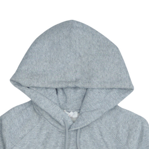 Levi's Womens Grey 2XS Pullover Hoodie Logo Print Cotton Blend