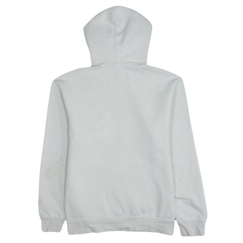Jordan Men's White Pullover Hoodie M Regular Fit Sports Style