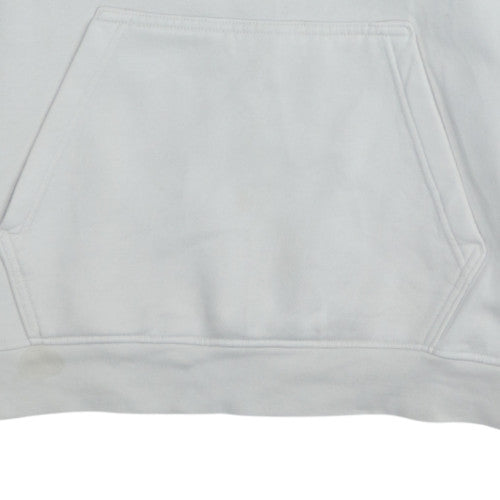 Jordan Men's White Pullover Hoodie M Regular Fit Sports Style