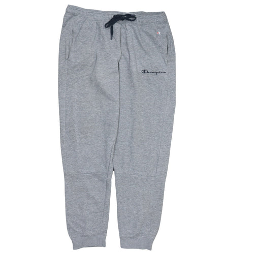 Champion Mens Grey XL Jogger Sweatpants Fleece Tapered Activewear