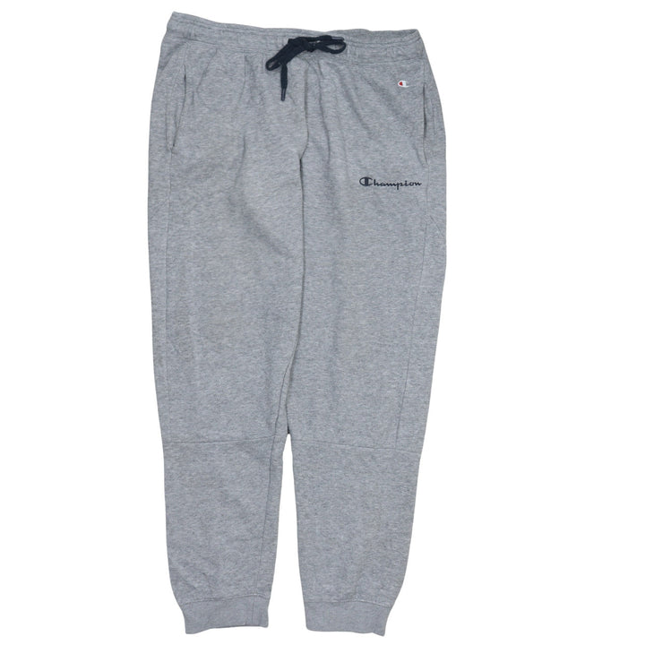 Champion Mens Grey XL Jogger Sweatpants Fleece Tapered Activewear