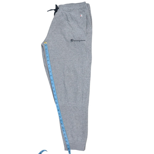 Champion Mens Grey XL Jogger Sweatpants Fleece Tapered Activewear