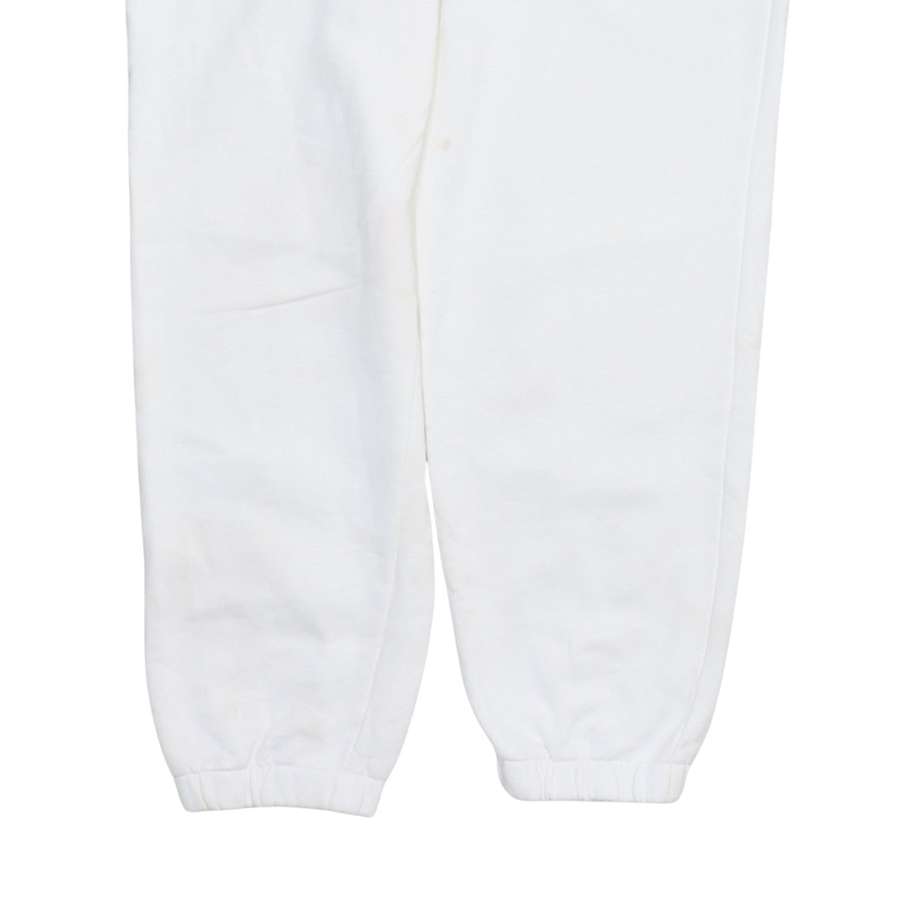 Tommy Jeans Men's White M Sweatpants Tapered Fleece Drawstring Trousers