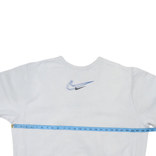 Nike Men's White XL Pullover Sports Graphic Print Sweatshirt