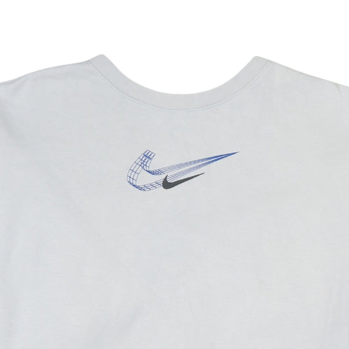 Nike Men's White XL Pullover Sports Graphic Print Sweatshirt