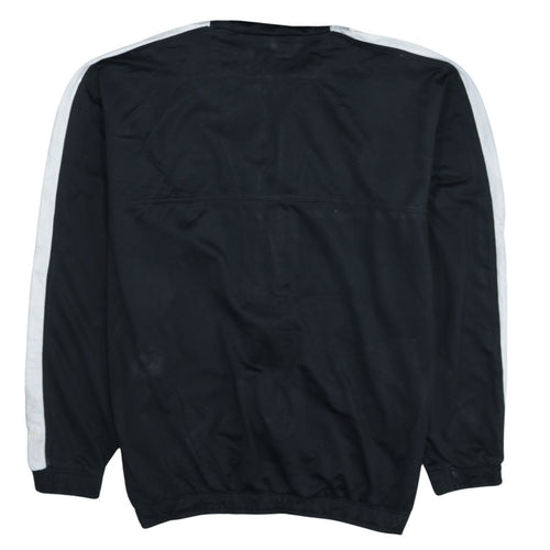 Puma Men's Black 2XL Track Jacket with Zip and Grey Collar