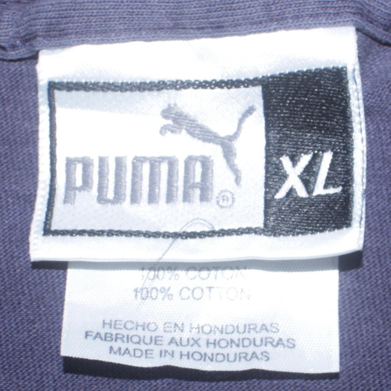 Puma Mens Blue XL Cleveland Indians Sports Graphic Retro T-Shirt