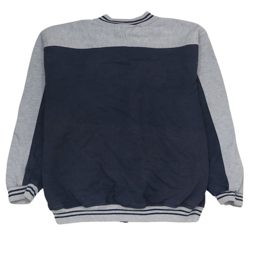 Disney Men's Blue & Grey Varsity Jacket L College Style