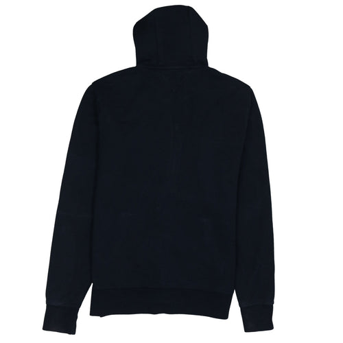 Tommy Hilfiger Men's Black Full Zip Hoodie L Classic Logo