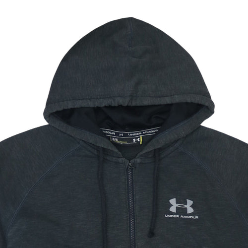 Under Armour Women's Black Full Zip Hoodie Size L Loose Fit