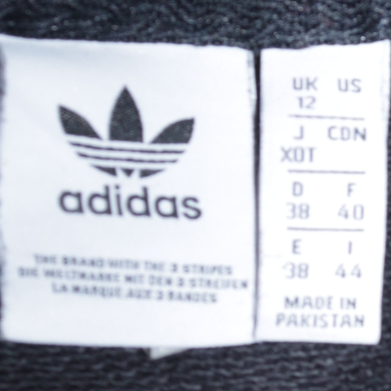 Adidas Womens Black Crew Neck Pullover Sweatshirt Size 12