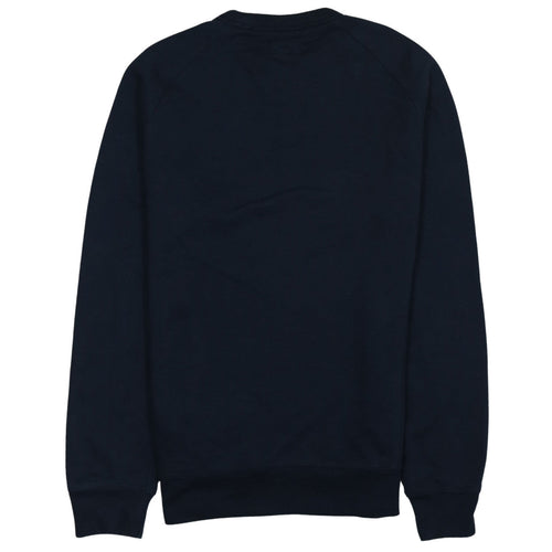 Champion Men's Blue Medium Pullover Sweatshirt Embroidered Logo