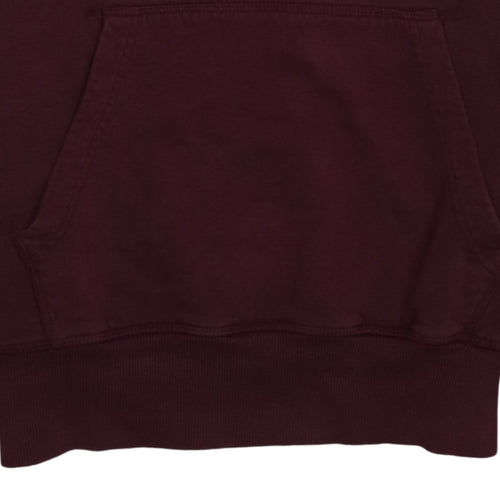 Ellesse Men's Brown Pullover Hoodie M Graphic Logo Fleece