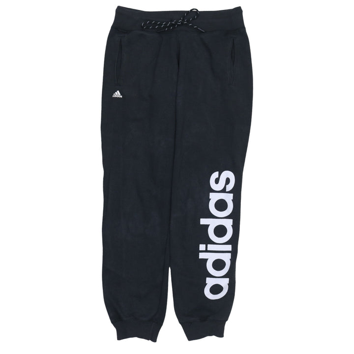 Adidas Womens Black Jogger Trousers Size S Climalite Sports Pants