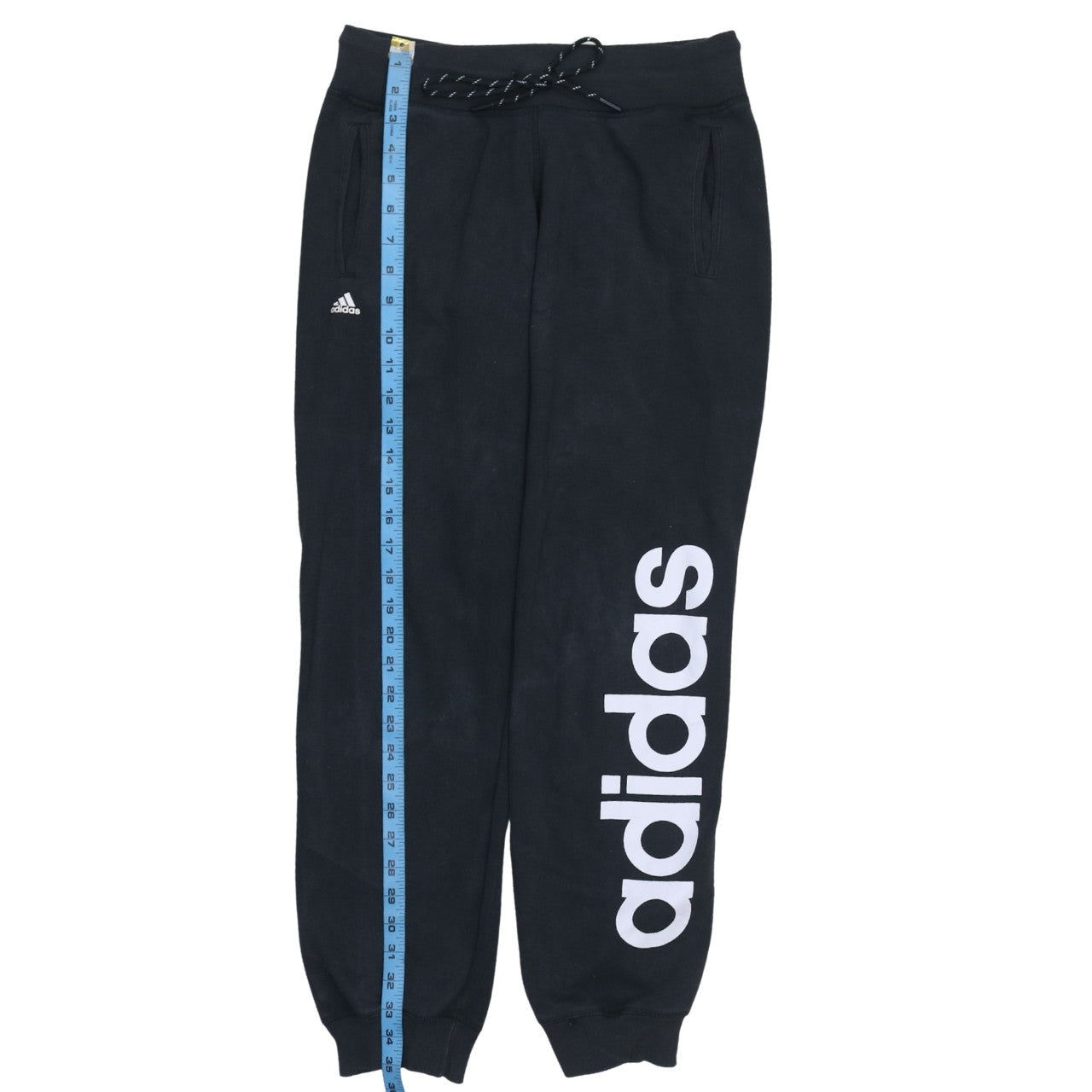 Adidas Womens Black Jogger Trousers Size S Climalite Sports Pants