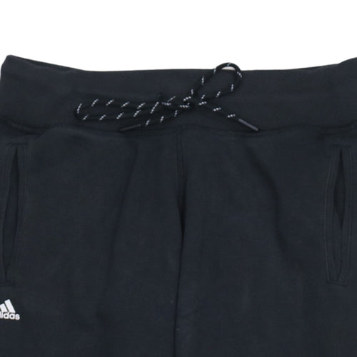 Adidas Womens Black Jogger Trousers Size S Climalite Sports Pants