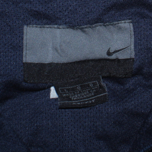Nike Men's Blue Track Jacket L Full Zip Sportswear