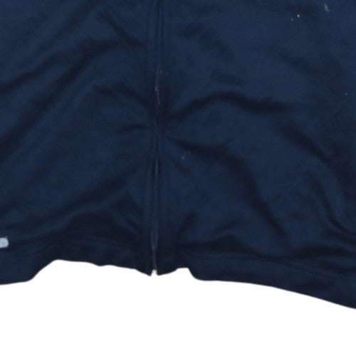 Nike Men's Blue Track Jacket L Full Zip Sportswear