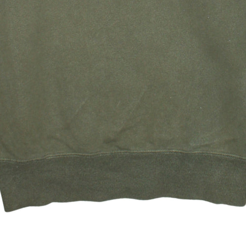 Ellesse Men's Green Crew Neck Pullover Sweatshirt Size L