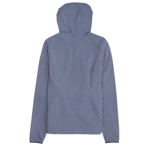 Columbia Womens Blue Hooded Lightweight Windbreaker Jacket M