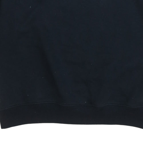 Reebok Men's Blue XL Pullover Sweatshirt Crew Neck Logo Vintage