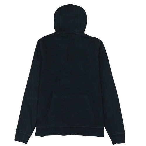 Nike Men's Black Large Pullover Hoodie with Logo Design