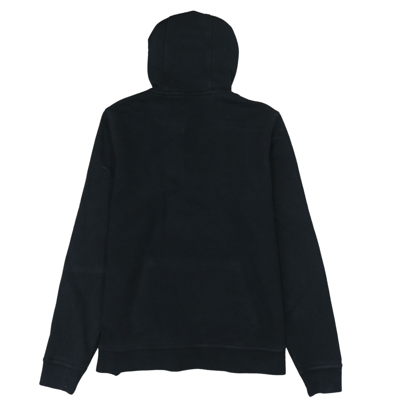 Nike Men's Black Large Pullover Hoodie with Logo Design