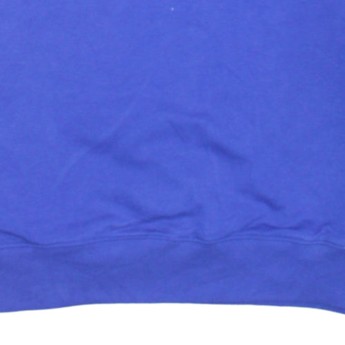Calvin Klein Men's Blue Logo Crew Neck Pullover Sweatshirt Size S
