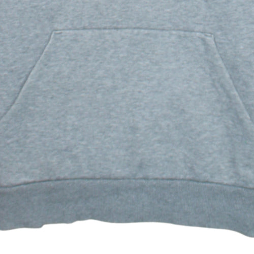 Puma Men's Grey XS Pullover Fleece Hoodie with Logo