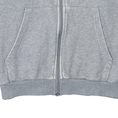 Umbro Men's Grey Full Zip Hoodie L Regular Fit Sportswear