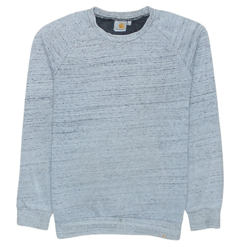 Carhartt Men's Grey Pullover Sweatshirt M Regular Fit Crew Neck