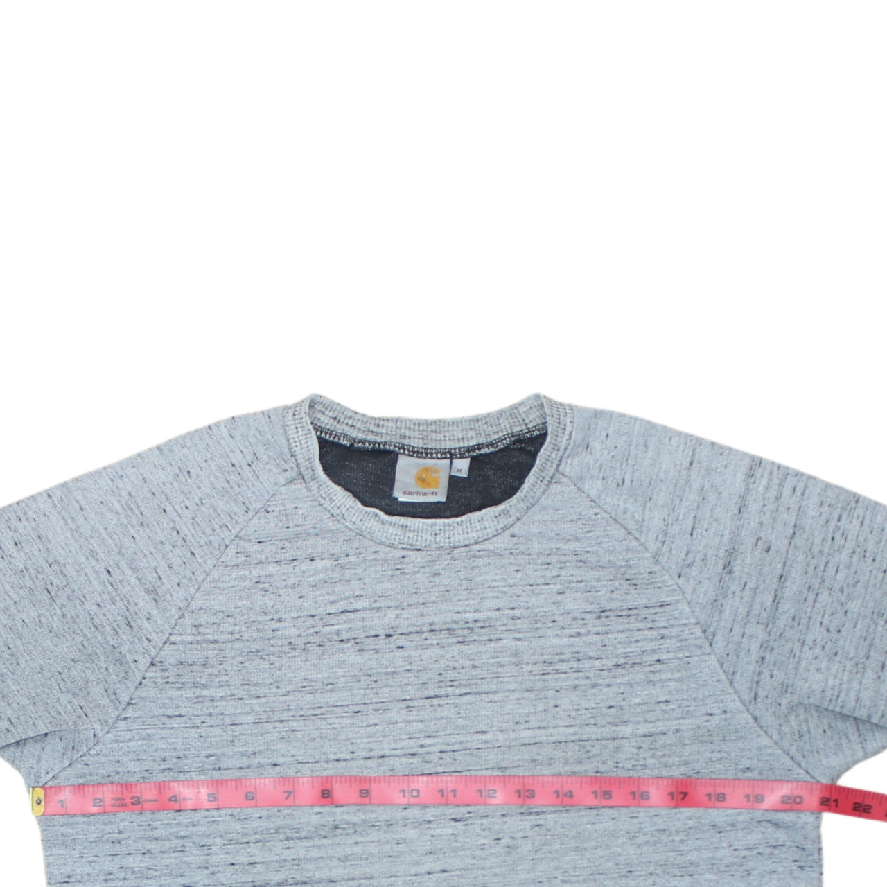 Carhartt Men's Grey Pullover Sweatshirt M Regular Fit Crew Neck