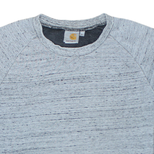 Carhartt Men's Grey Pullover Sweatshirt M Regular Fit Crew Neck