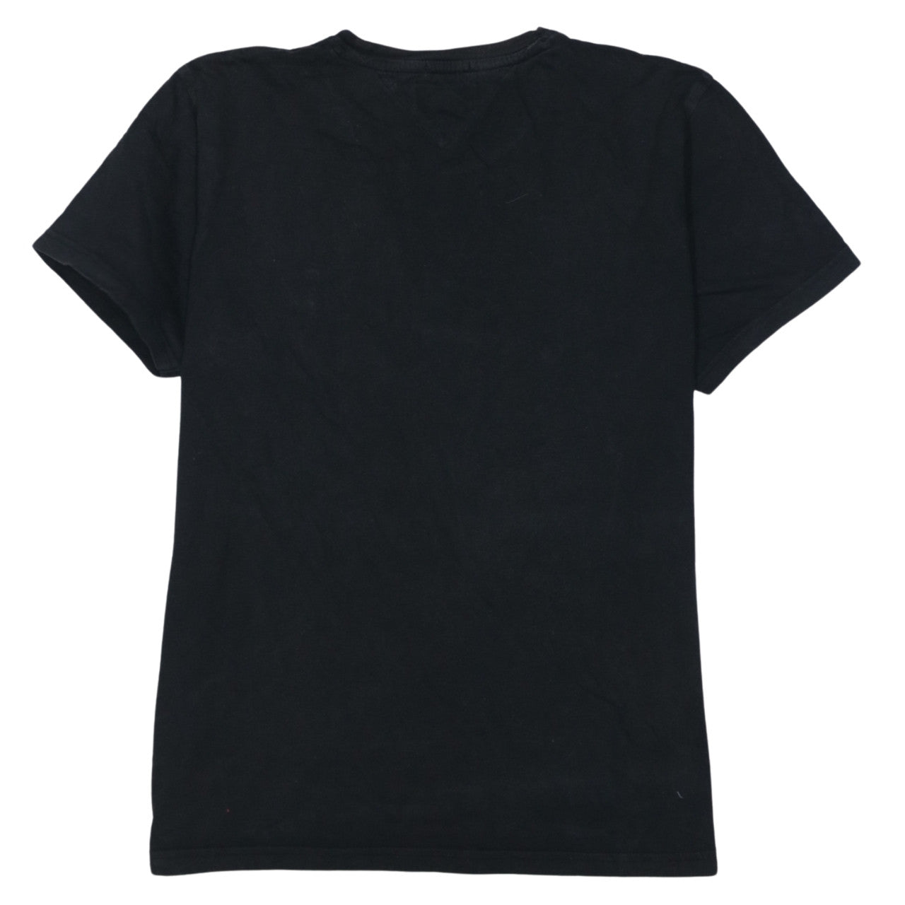 Tommy Hilfiger Denim Men's Black XL Cotton Crew Neck T-Shirt