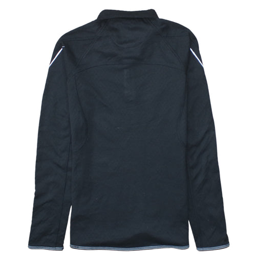Adidas Women Black 1/2 Zip ClimaWarm Running Sweatshirt UK 8-10