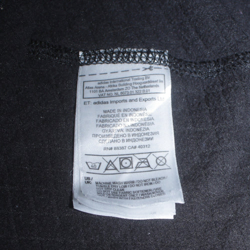 Adidas Women Black 1/2 Zip ClimaWarm Running Sweatshirt UK 8-10