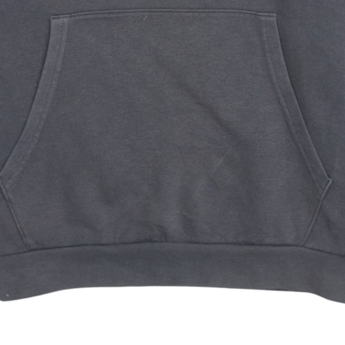Champion Boys Grey 2XL Pullover Hoodie with Logo Print