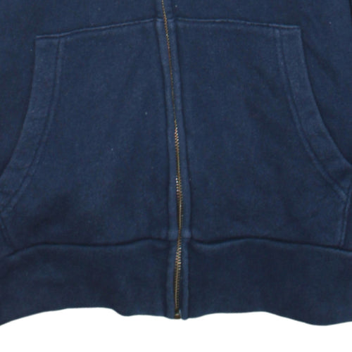 Levi's Men's Blue Full Zip Logo Hoodie Size S Fleece Sweatshirt